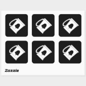 SCA Mugmort Populace Badge Square Sticker (Vel)