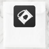 SCA Mugmort Populace Badge Square Sticker (Tas)
