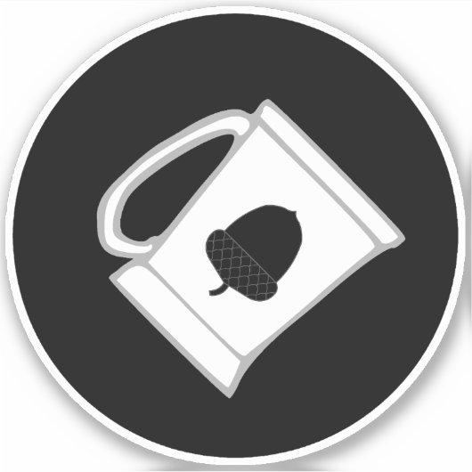 SCA Mugmort Vinyl Sticker (Voorkant)
