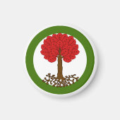 SCA Myrgan Wood Magnet (Voorkant)