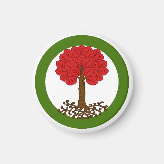 SCA Myrgan Wood Magnet (Voorkant)