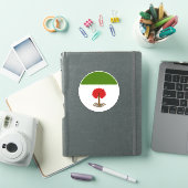 SCA Myrgan Wood Vinyl Sticker (iPad Cover)