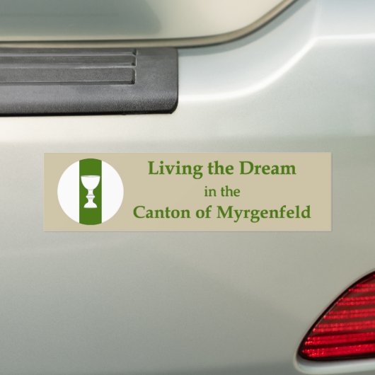 SCA Myrgenfeld bumpersticker (Op auto)