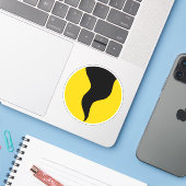 SCA Namron Vinyl Sticker (Laptop met iPhone)