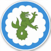 SCA nevelt vinyl Sticker (Voorkant)