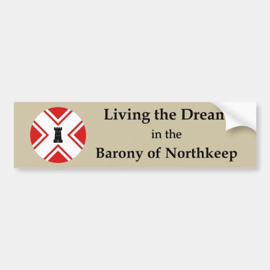 SCA Northkeep bumpersticker (Voorkant)