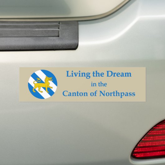 SCA Northpass bumpersticker (Op auto)