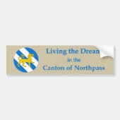 SCA Northpass bumpersticker (Voorkant)