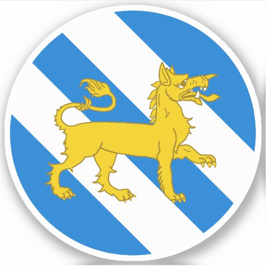 SCA Northpass Vinyl Sticker (Voorkant)