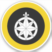 SCA Northshield Vinyl Sticker (Voorkant)