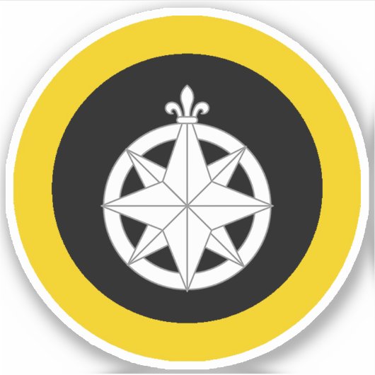 SCA Northshield Vinyl Sticker (Voorkant)