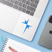SCA Oertha op maat gesneden vinyl Sticker (Laptop met iPhone)