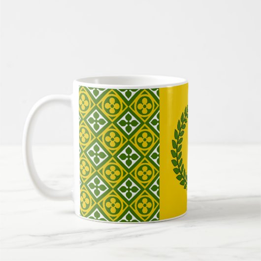 SCA Orde van de Laurel Coffee Mok (Links)