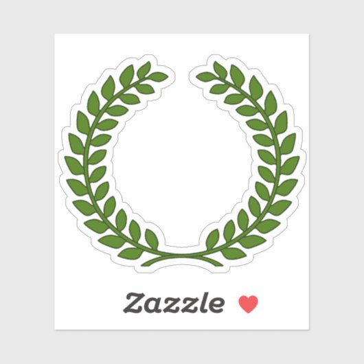 SCA Orde van de Laurel Custom-Cut Vinyl Sticker (Vel)