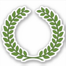 SCA Orde van de Laurel Custom-Cut Vinyl Sticker