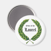 SCA Orde van de Laurel Magnet (Voorkant / Achterkant)