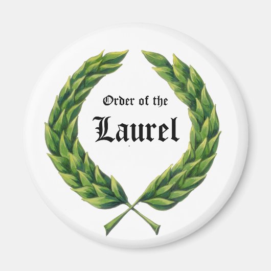 SCA Orde van de Laurel Magnet (Voorkant)