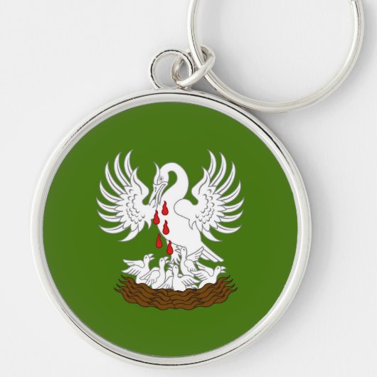 SCA Orde van de Pelikaan Sleutelhanger (Voorkant)