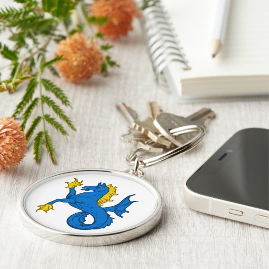 SCA Østgarðr Sleutelhanger (Zijkant)