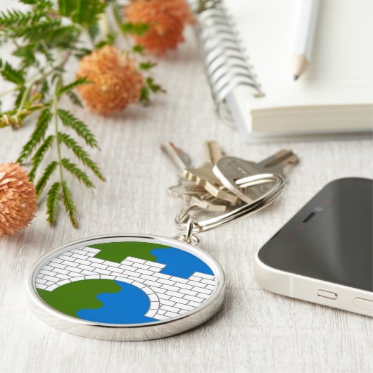 SCA Oude Stonebridges Sleutelhanger (Zijkant)