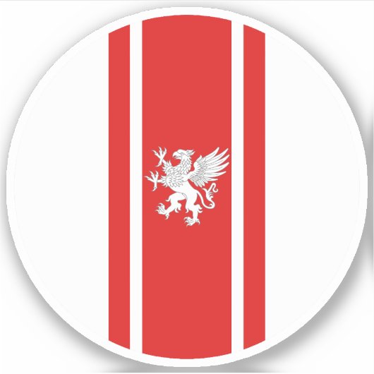 SCA Politarchopolis Vinyl Sticker (Voorkant)