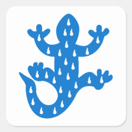 SCA Porte de l'Eau Populaire badge Vierkante Sticker