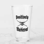 SCA positief middeleeuwse tuimelaar Glas (Voorkant)