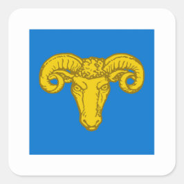 SCA Ramsgaard Populace Badge Vierkante Sticker