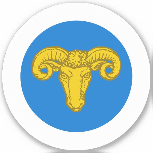 SCA Ramsgaard Vinyl Sticker (Voorkant)