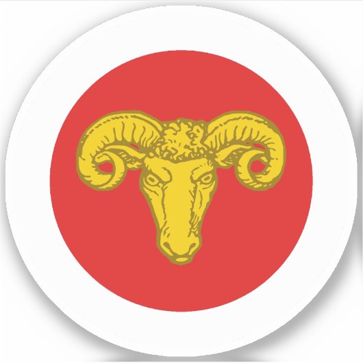 SCA Ramshaven Vinyl Sticker (Voorkant)