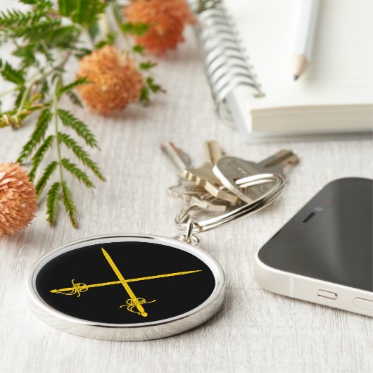 SCA Rapier Marshal Sleutelhanger (Zijkant)