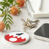 SCA Raven's Fort Sleutelhanger (Zijkant)