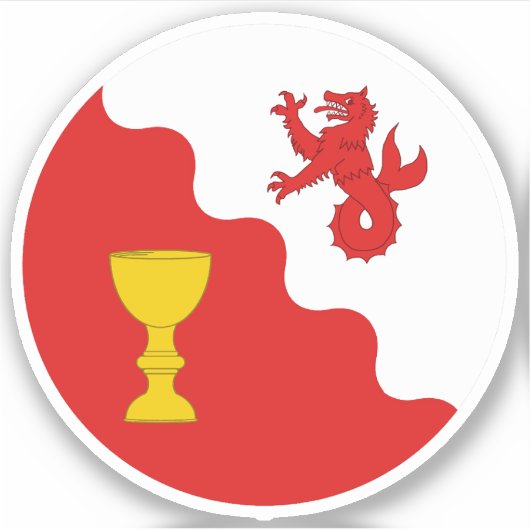 SCA Rising Waters Vinyl Sticker (Voorkant)