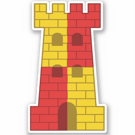 SCA Rokkehealdan Vinyl Sticker (Voorkant)