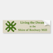 SCA Roxbury Mill bumpersticker (Voorkant)
