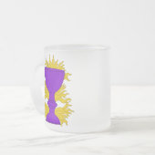 SCA Saint Bunstable Frosted Glass Coffee Mok (Voorkant links)