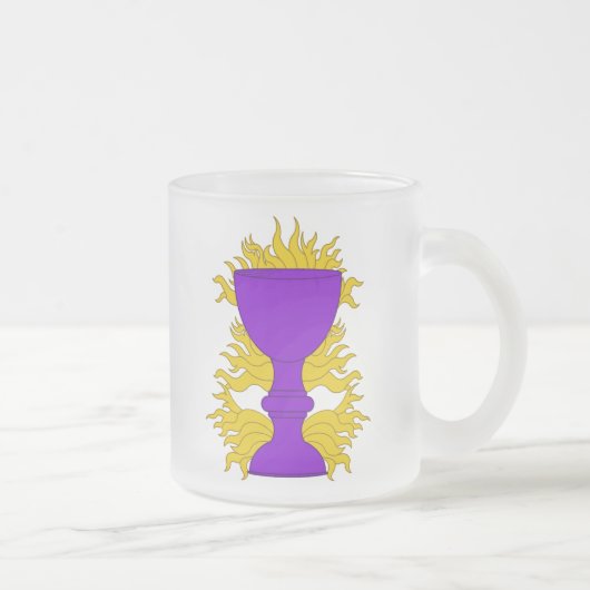 SCA Saint Bunstable Frosted Glass Coffee Mok (Rechts)