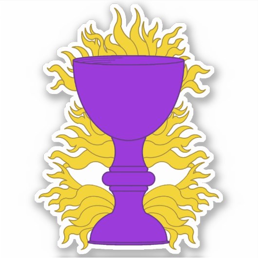 SCA Saint Bunstable Vinyl Sticker (Voorkant)