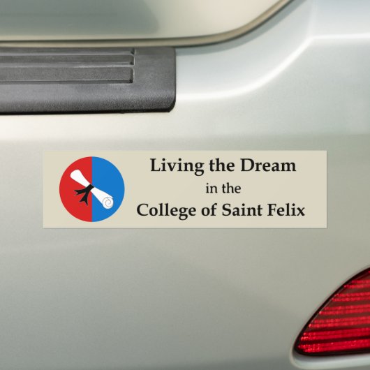 SCA Saint Felix-bumpersticker Bumpersticker (Op auto)