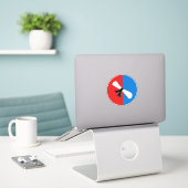 SCA Saint Felix Vinyl Sticker (Laptop op bureau)