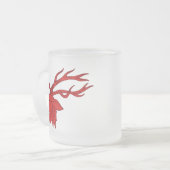 SCA Saint Georges Frosted Glass Coffee Mok (Voorkant links)