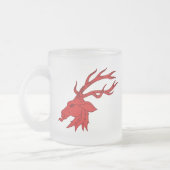 SCA Saint Georges Frosted Glass Coffee Mok (Links)