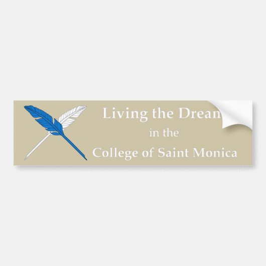 SCA Saint Monica Bumper Sticker (Voorkant)