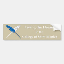 SCA Saint Monica bumpersticker