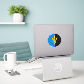 SCA Saint Swithin's Bog Vinyl Sticker (Laptop op bureau)