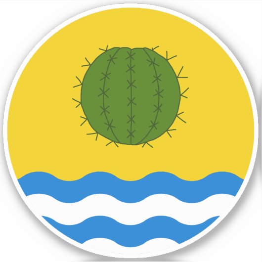 SCA Sandeshend Vinyl Sticker (Voorkant)