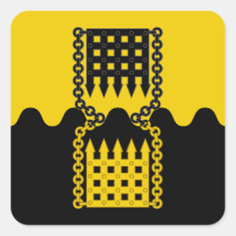 SCA Schattentor Populatiebadge Vierkante Sticker