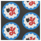 SCA Seashire Populace Badge Fabric Stof (Close Up)
