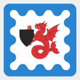 SCA Seashire Populace Badge Square Sticker