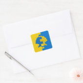 SCA Seawinds Populace Badge Vierkante Sticker (Envelop)